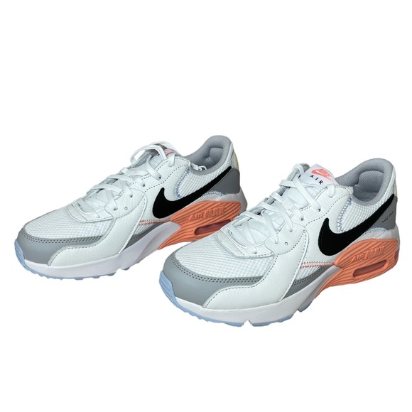 ⚡️SOLD⚡️Nike Air Max Excee Sneakers White Black Coral Pink Shoes women US Size 8 - Picture 11 of 16